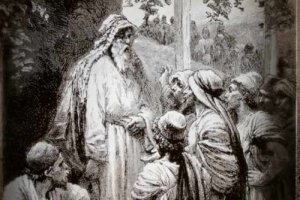 Ancient Rabbi teaching